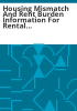 Housing_mismatch_and_rent_burden_information_for_rental_housing_in_Colorado