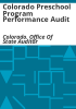 Colorado_Preschool_Program_performance_audit