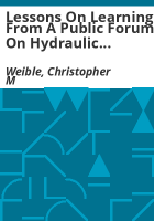 Lessons_on_learning_from_a_public_forum_on_hydraulic_fracturing