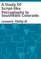 A_study_of_script-like_petroglyphs_in_Southeast_Colorado