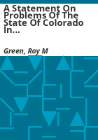 A_statement_on_problems_of_the_state_of_Colorado_in_agriculture