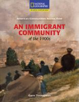 An_immigrant_community_of_the_1900s